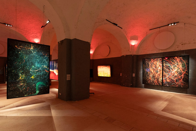 Mario Amura, Napoli Explosion, veduta della mostra, Museo e Real Bosco di Capodimonte, Napoli, 2023-2024