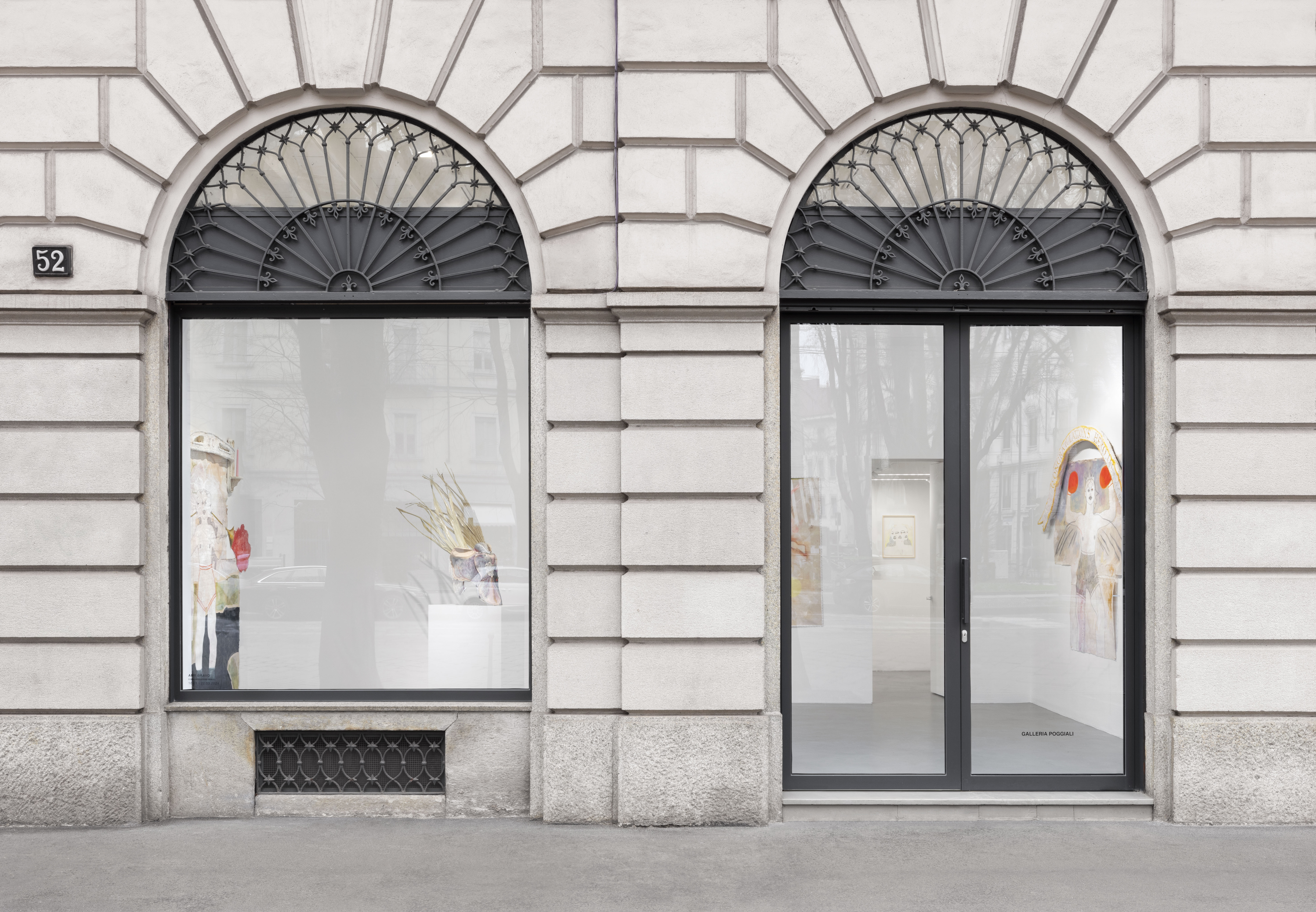 Amy Bravo, veduta della mostra, Galleria Poggiali Milano, 2024 Courtesy the Artist; Galleria Poggiali Ph. Andrea Rossetti / Héctor Chico