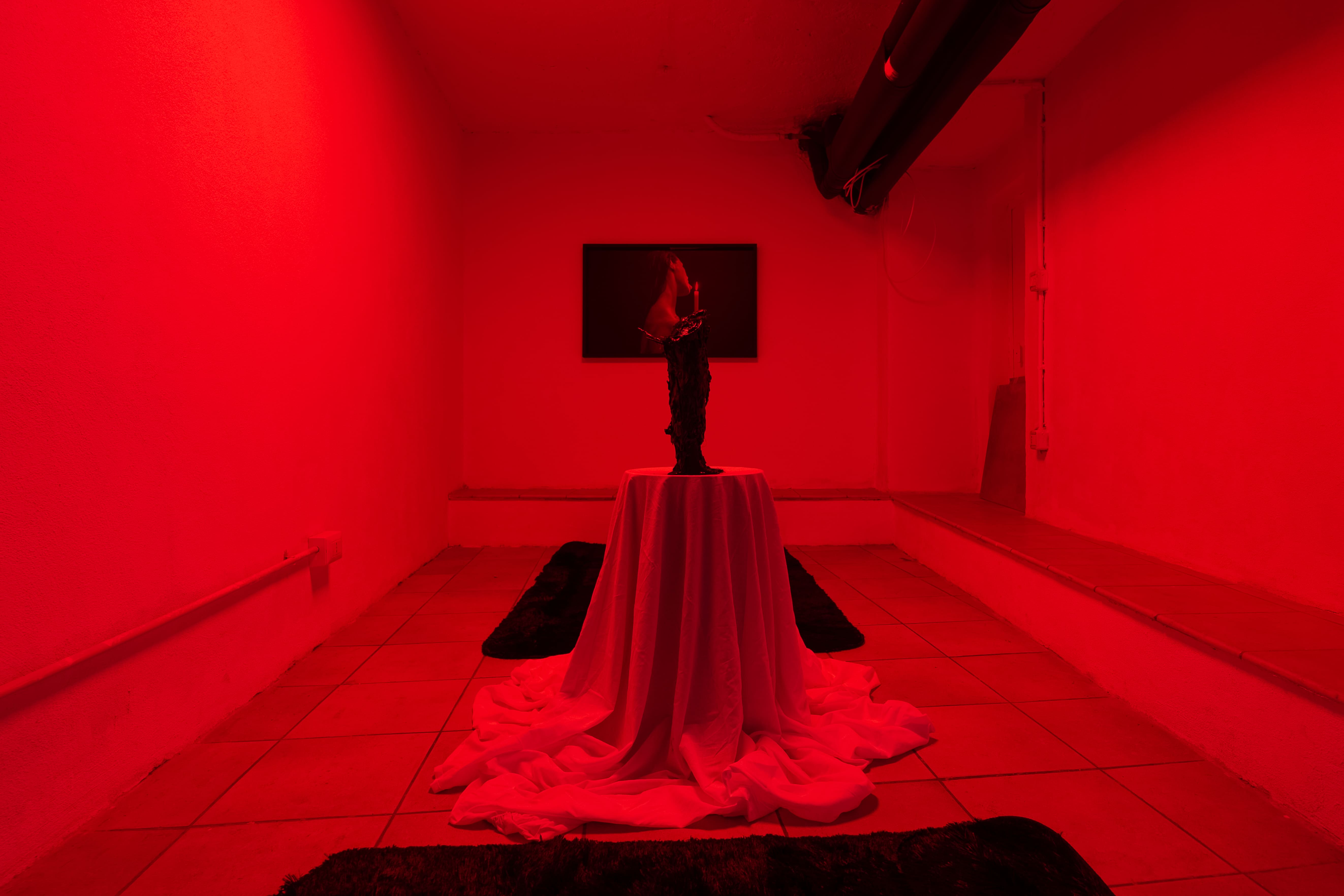 StudioHomeAwareness, Parasomnie Liturgie, Agne Raceviciute e Devocka, installation view, 2023, photo by keizo_ueno