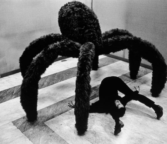 Tre domande sull’arte di Pino Pascali, nell’ultimo volume di Marco Tonelli Pino Pascali con la sua Vedova Blu (1965) in una foto di Claudio Abate. Courtesy: Archivio Claudio Abate, Roma