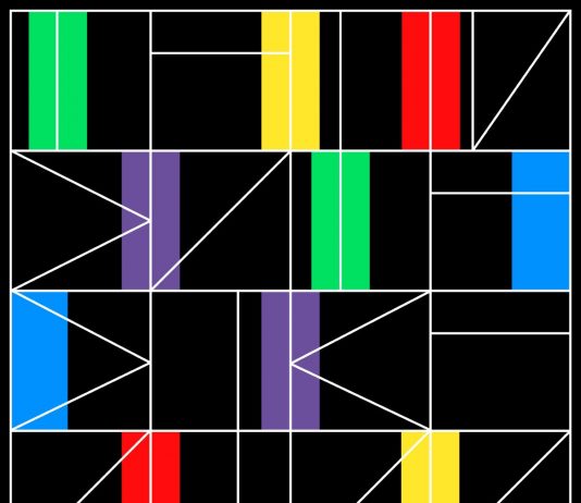 Mostra esclusiva a Utrecht: Gabriel de Gaudi e artisti internazionali alla Galleria Bos Fine Art Strutture di fondo - digital art 2024 - 70x70cm