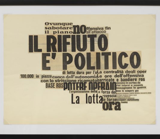 A New York ha aperto la prima retrospettiva su Nanni Balestrini negli Stati Uniti