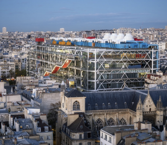 La grande opera di ristrutturazione del Centre Pompidou spiegata bene