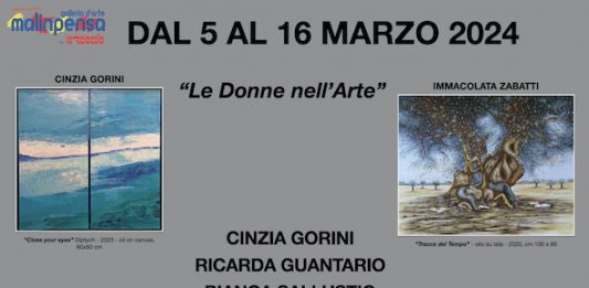 “Le Donne nell’Arte” la nuova mostra alla Galleria d’Arte Malinpensa di Torino