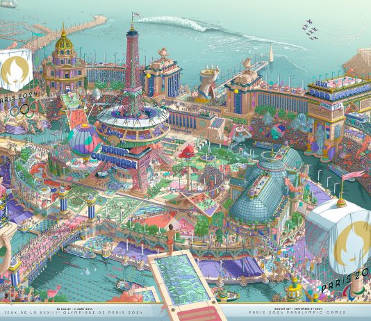 Esposti al Museo d’Orsay i poster delle Olimpiadi e Paraolimpiadi di Parigi 2024: protagonista una città brulicante