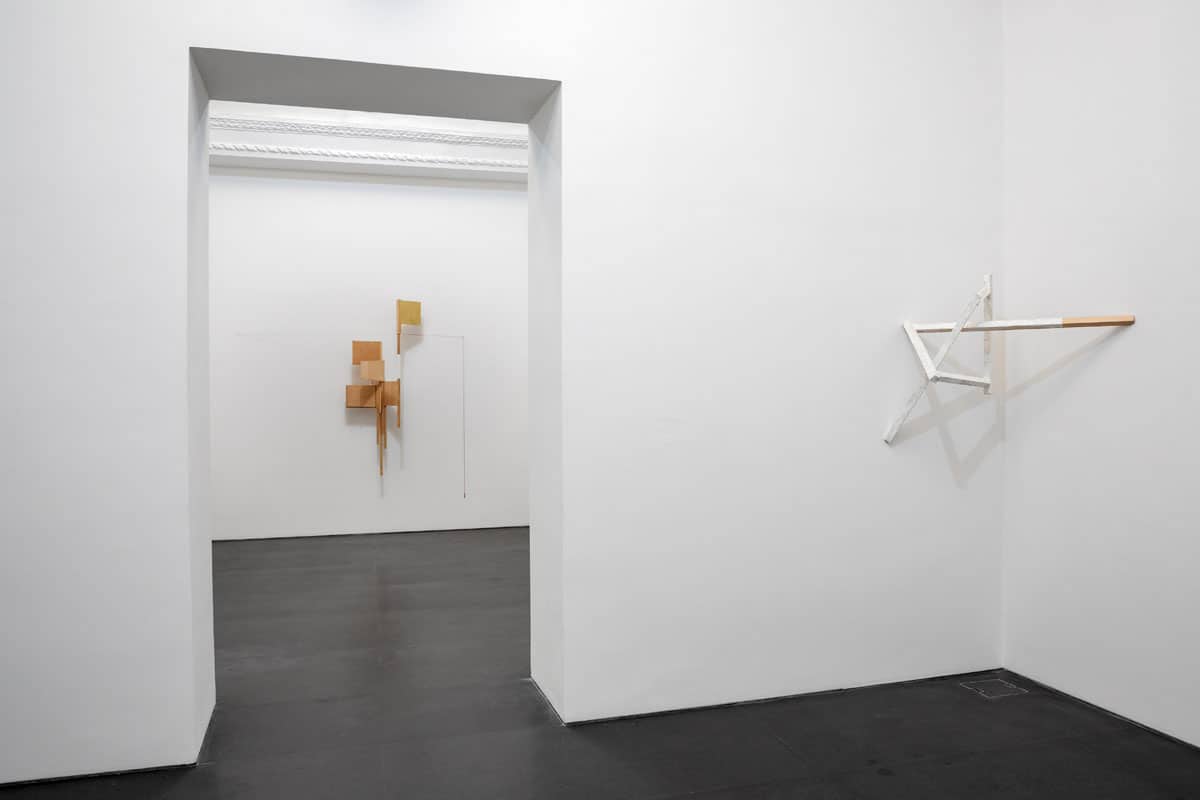 Paul Wallach, Momentality, veduta della mostra, Galleria Lia Rumma, Napoli, 2024