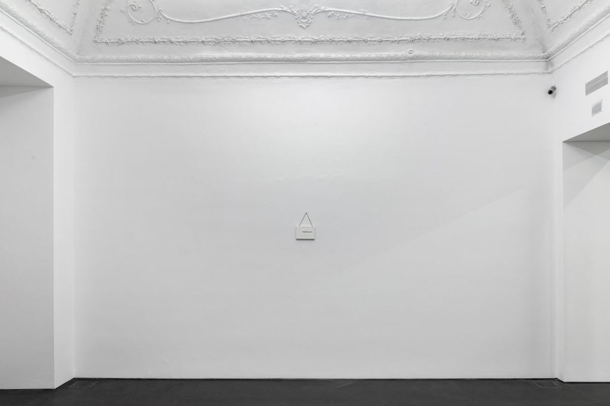 Paul Wallach, Momentality, veduta della mostra, Galleria Lia Rumma, Napoli, 2024