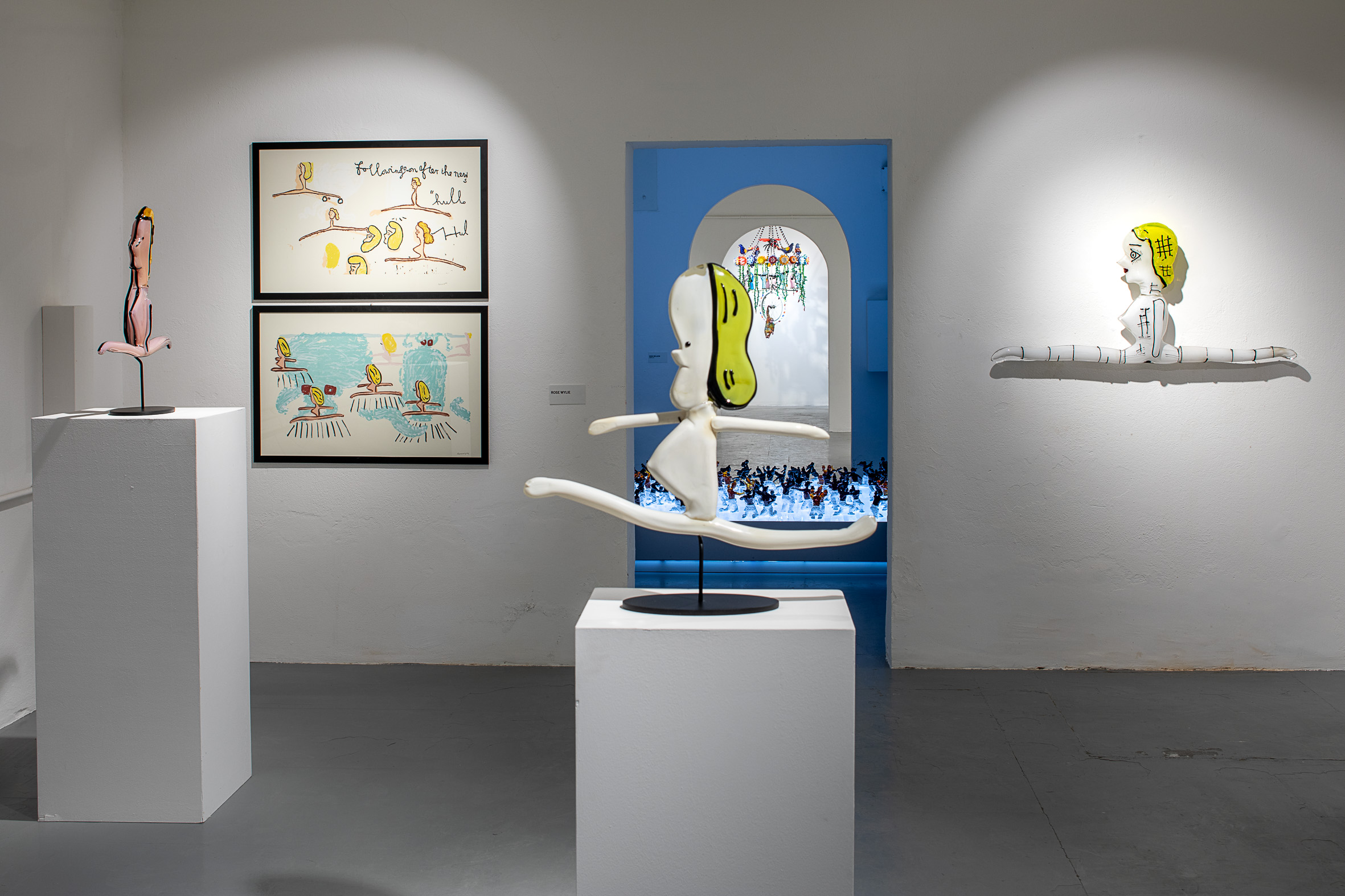 Glasstress, veduta della mostra, Fondazione Berengo, Studio Berengo, Venezia, 2024. Foto Francesco Allegretto