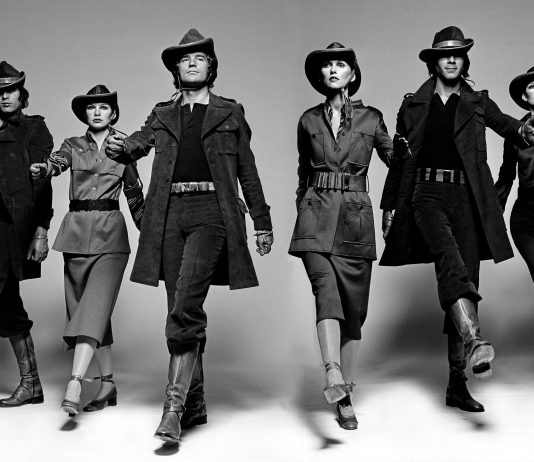 Walter Albini, il talento al di là del mito: una mostra a Prato ricorda lo stilista Vogue Italia, aprile 1971. Collezione P/E 1971, Walter Albini per Montedoro. Foto: Archivio Alfa Castaldi