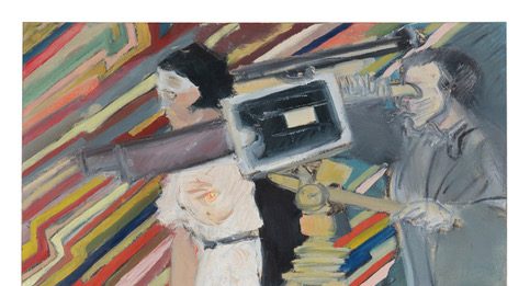 Il cinema per Fabio Mauri: la mostra alla Richard Saltoun di Roma