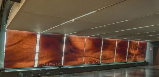 Gianluca Cingolani, Graphiae al Terminal 1 di Milano Malpensa