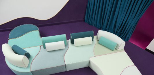 CraftWAVE, la collezione di Paolo Nesi per la Milano Design Week Paolo Nesi, divano Snaked.