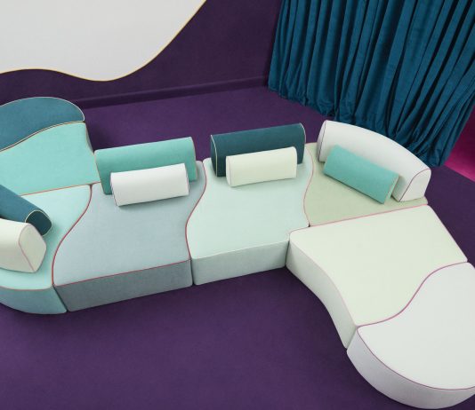 CraftWAVE, la collezione di Paolo Nesi per la Milano Design Week Paolo Nesi, divano Snaked.