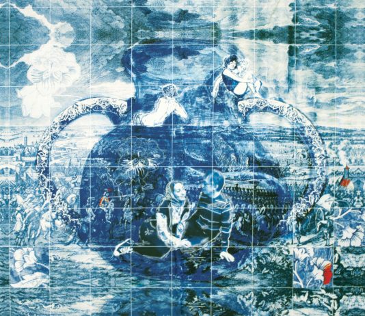 Loredana Galante, partiture cromatiche e storie di filo, a Palazzo Tagliaferro di Andora