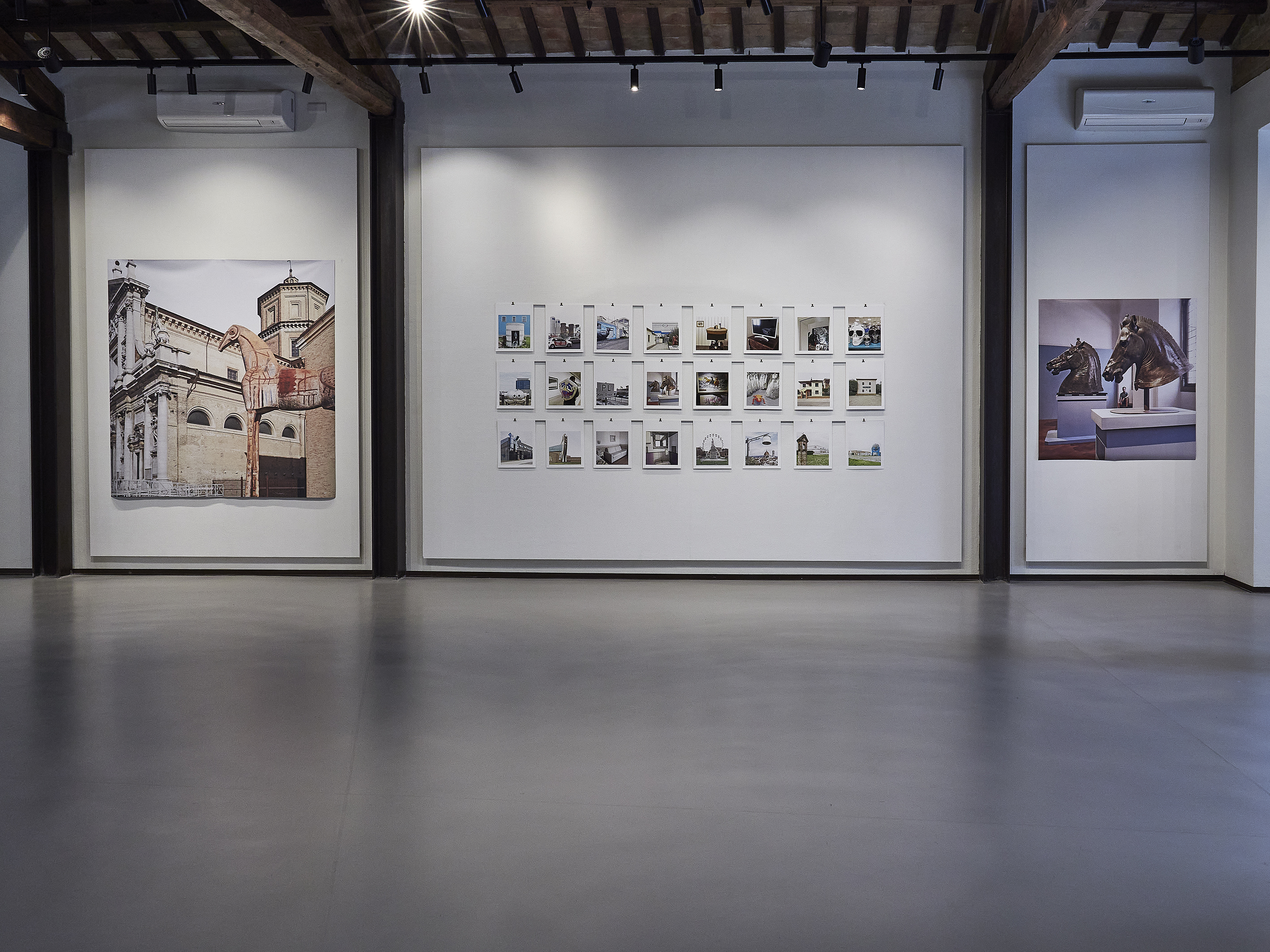 Massimo Baldini, ITALIA REVISITED #1 Campionario per immagini, installation view presso Fondazione Sabe per l_arte, ph. Daniele Casadio