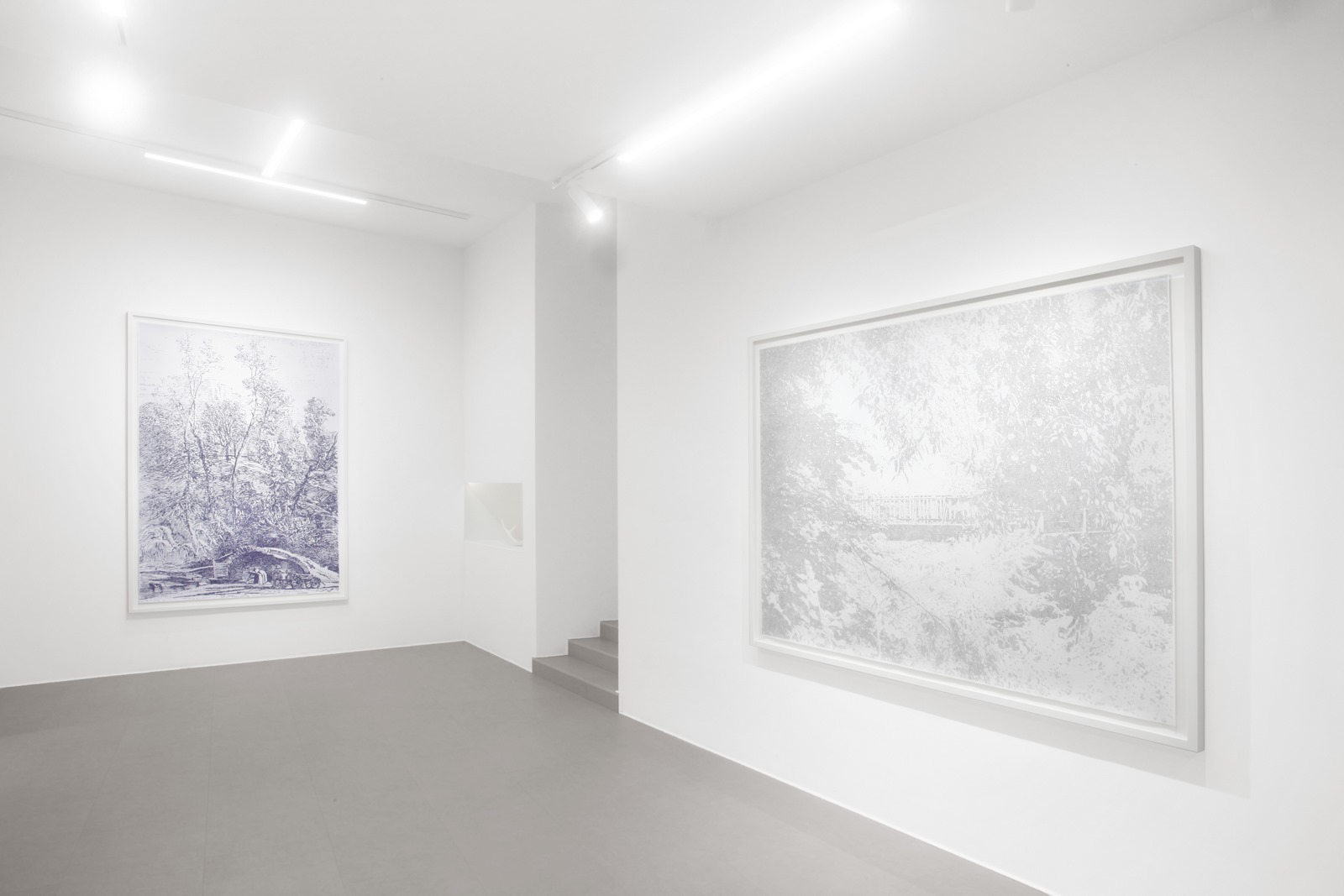 Veduta della mostra di Andrea Gabutti, Kromya Art Gallery, Verona, 2024, Ph. Bruno Bani