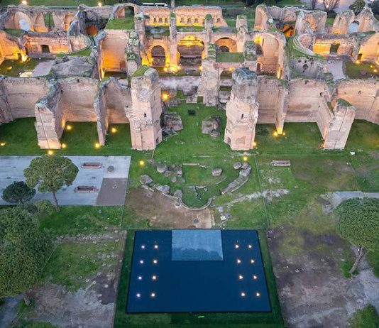 Le Terme di Caracalla sempre più contemporanee, dallo Specchio d’acqua alle mostre