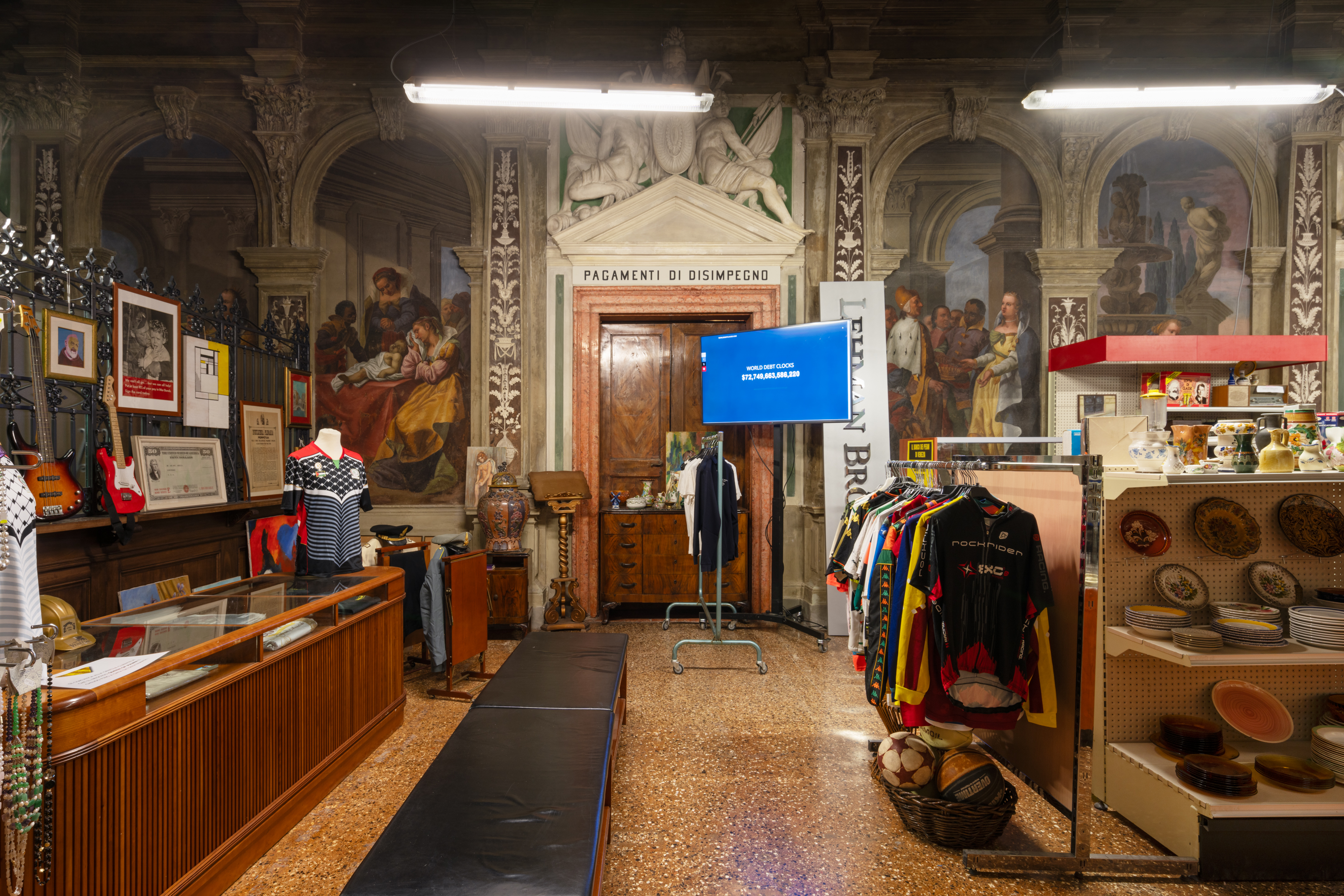 Immagine di “Monte di Pietà” Un progetto di Christoph Büchel Fondazione Prada, Venezia Foto: Marco Cappelletti Courtesy: Fondazione Prada