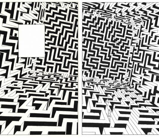 Perdersi nel labirinto di Marc-Antoine Mathieu, alla Galleria HDE di Napoli Marc-Antoine Mathieu