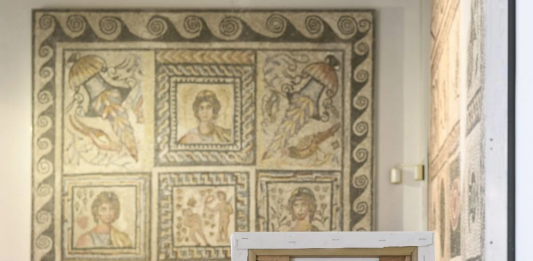 Juan Araujo, il senso del tempo: la mostra a Palazzo Massimo, Roma Juan Araujo, Clouds and Shadows on Mars, veduta della mostra, Museo Nazionale Romano, 2024. Courtesy Museo Nazionale Romano e Galleria Continua