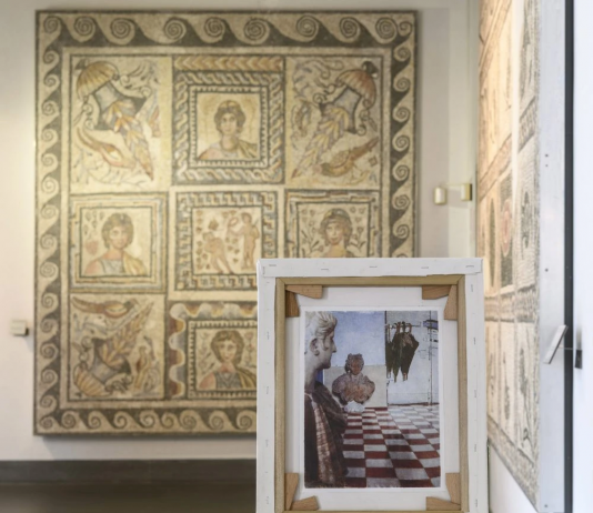 Juan Araujo, il senso del tempo: la mostra a Palazzo Massimo, Roma Juan Araujo, Clouds and Shadows on Mars, veduta della mostra, Museo Nazionale Romano, 2024. Courtesy Museo Nazionale Romano e Galleria Continua