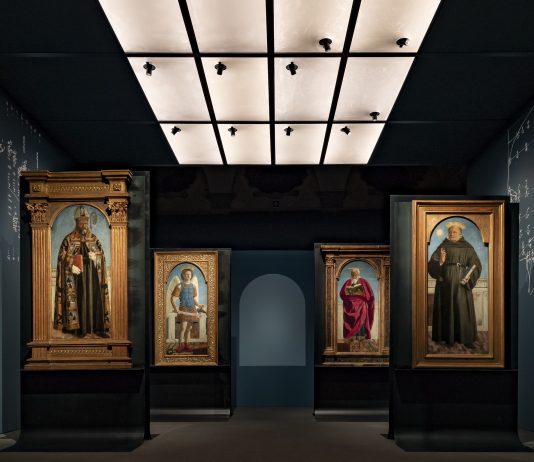 Il Polittico agostiniano di Piero della Francesca riunito per la prima volta è in mostra a Milano