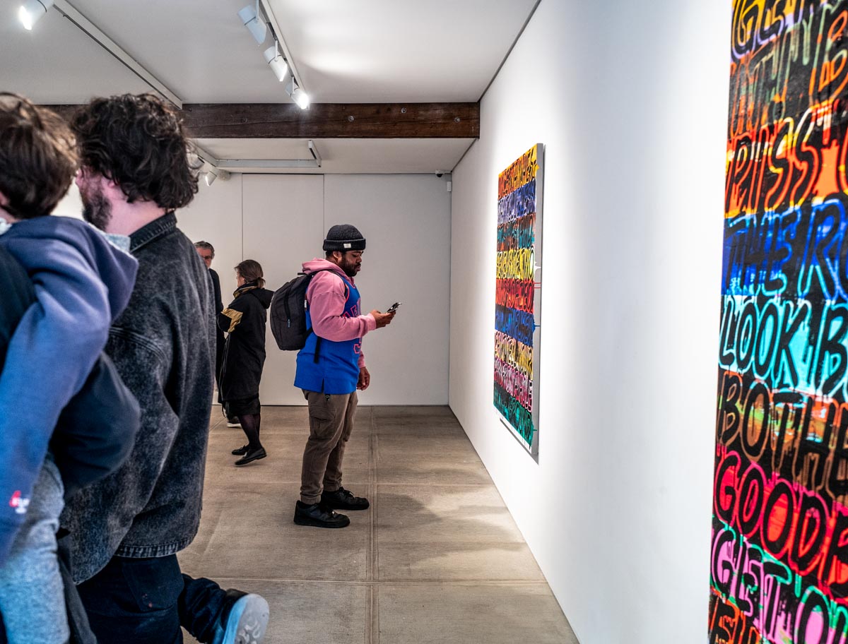 Mel Bochner, ALL SALES FINAL!, veduta della mostra, TOTAH, New York. Ph. Francesca Magnani