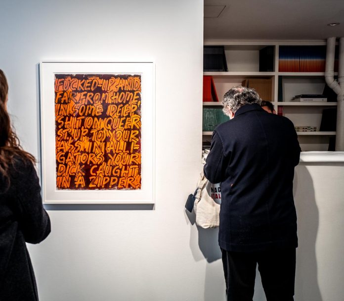 Mel Bochner, ALL SALES FINAL!, veduta della mostra, TOTAH, New York. Ph. Francesca Magnani