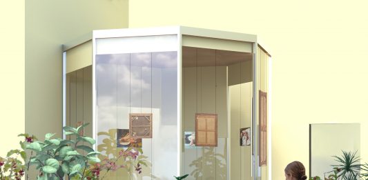 Sul Lago di Como aprirà il nuovo museo dedicato al grande pittore Giancarlo Vitali Museo Giancarlo Vitali, render, Ottagono Carni