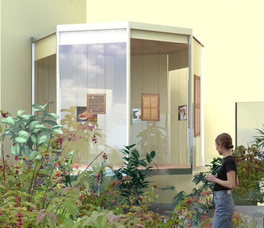 Sul Lago di Como aprirà il nuovo museo dedicato al grande pittore Giancarlo Vitali Museo Giancarlo Vitali, render, Ottagono Carni