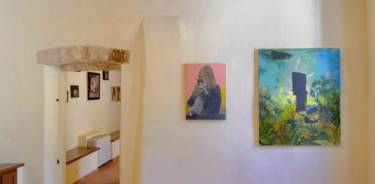 Ha aperto in provincia di Sassari una pinacoteca che raccoglie artisti contemporanei sardi Veduta di una delle sale della Pinacoteca contemporanea di Laerru