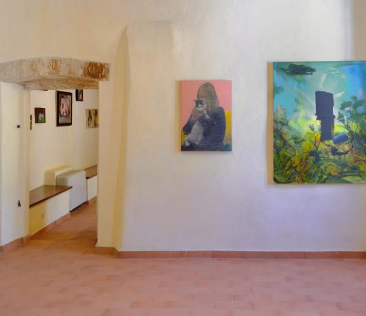 Ha aperto in provincia di Sassari una pinacoteca che raccoglie artisti contemporanei sardi Veduta di una delle sale della Pinacoteca contemporanea di Laerru