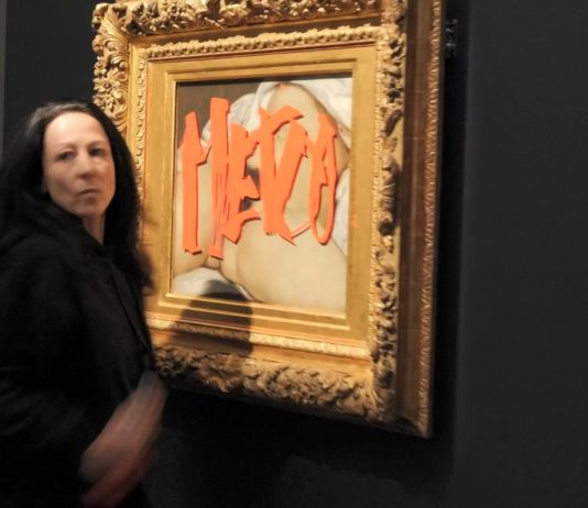 Me Too: L’Origine del Mondo di Courbet imbrattata al Pompidou Metz