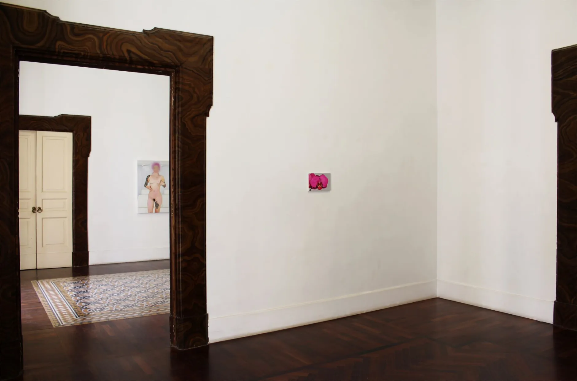 Lucas Memmola, veduta della mostra Melancolia, Galleria Tiziana Di Caro, Napoli, 2024. Courtesy of Galleria Tiziana Di Caro and the artist. Ph. Irene Guerrini