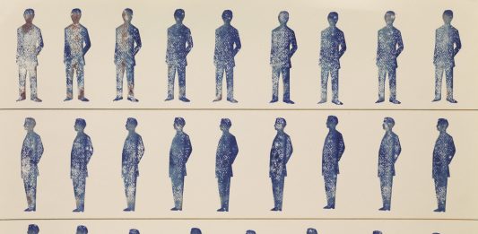 Renato Mambor, la vita è relazione, come l’arte: la mostra alla Tornabuoni di Roma Renato Mambor, Timbri, 1964, inchiostro da Bmbro e pennarello su carta, 50 x 72 cm Courtesy Tornabuoni Arte