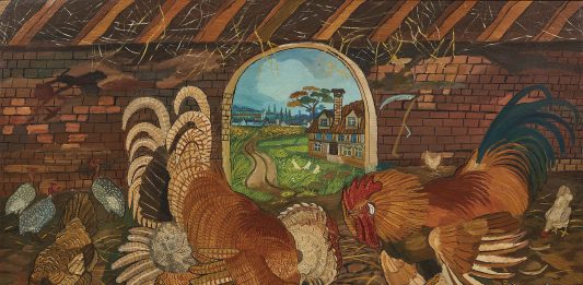 Milano, Pandolfini mette all’asta i galli giganti di Ligabue galli ligabue pandolfini