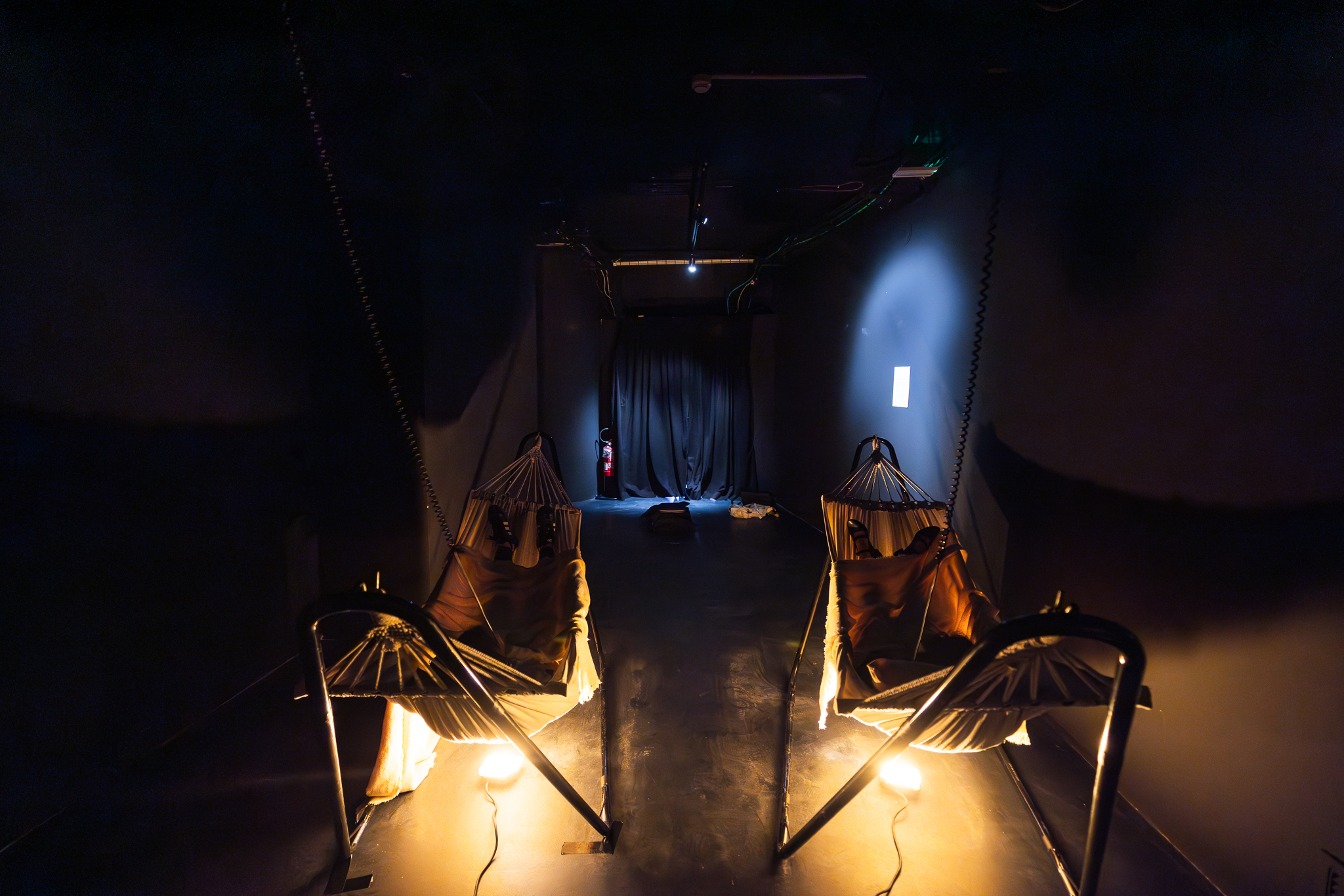 Alice Rohrwacher e Muta Imago, Bar Luna, veduta dell'installazione, Bologna, 2024. Foto Lorenzo Burlando