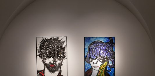 Roma, insospettabili creativi in mostra da Fabio Mazzeo Architects united creatures of mattiandi, veduta della mostra, Fabio Mazzeo Architects, Roma, 2024