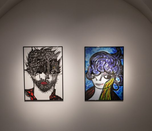 Roma, insospettabili creativi in mostra da Fabio Mazzeo Architects united creatures of mattiandi, veduta della mostra, Fabio Mazzeo Architects, Roma, 2024