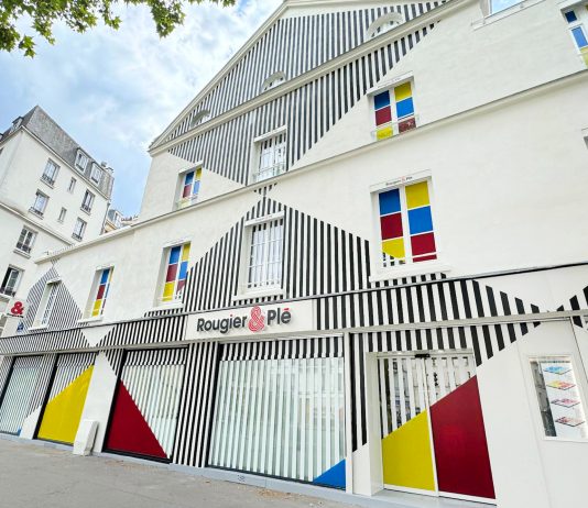 Arriva una facciata di Daniel Buren nel cuore del Marais