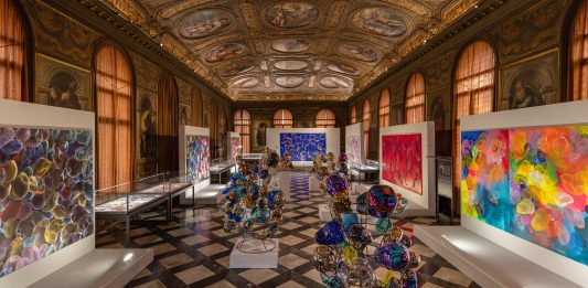 Venetian Bubbles: Dokoupil è in mostra alla Biblioteca Marciana di Venezia