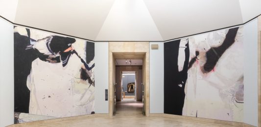 Luc Tuymans ha realizzato un dipinto murale monumentale nel cuore del Louvre