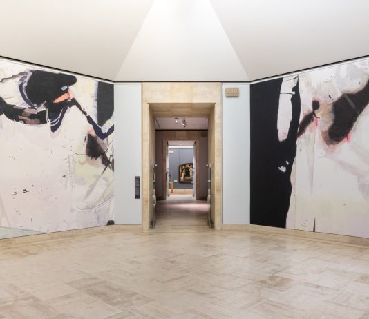 Luc Tuymans ha realizzato un dipinto murale monumentale nel cuore del Louvre