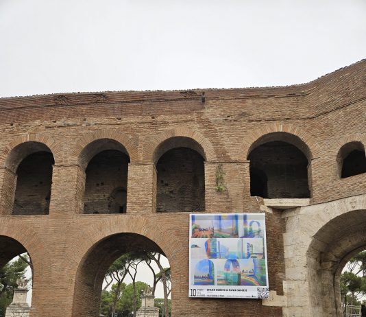 Immagini dalla Roma del futuro, sulle antiche Mura Aureliane mura aureliane roma futuro