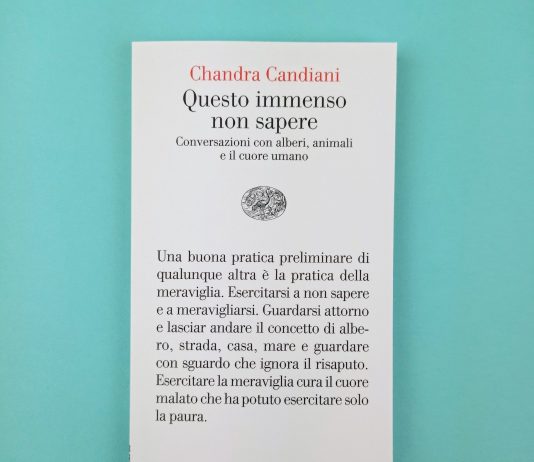 Un libro al giorno. Questo immenso non sapere di Chandra Livia Candiani