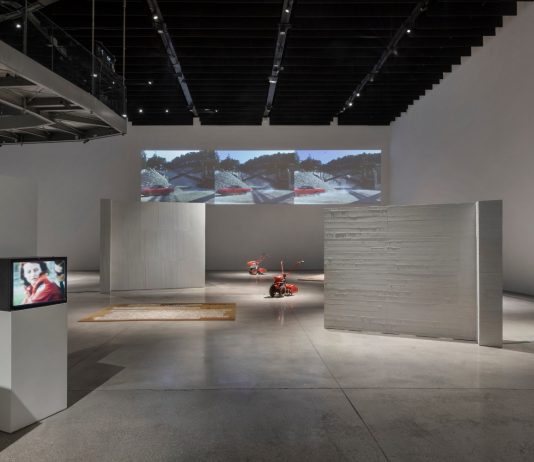 Appunti per un’identità contemporanea: Elisabetta Benassi al MACRO di Roma Elisabetta Benassi, Autoritratto al lavoro, veduta della mostra, MACRO, Roma, 2024, ph. Agnese Bedini DSL Studio