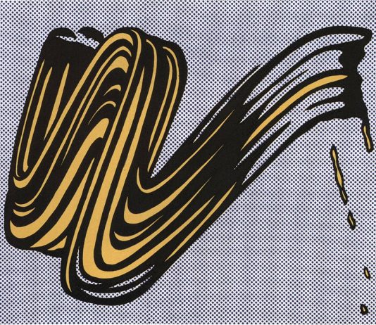 La Spezia, il CAMeC riapre al pubblico e rilancia la sua collezione storica Roy Lichtenstein, Brushstroke, 1965, serigrafia su carta 58x73, © CAMeC