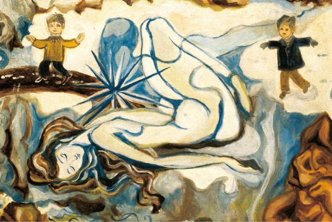 Annette Lorenzen Casalini, Asleep Amid The Ice, 1969