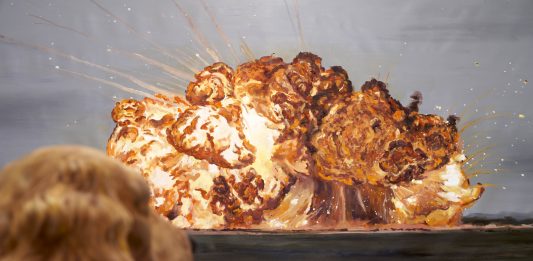 Escif e la ferita di Fukushima, arte e responsabilità in mostra a Reggio Emilia escif mostra reggio emilia