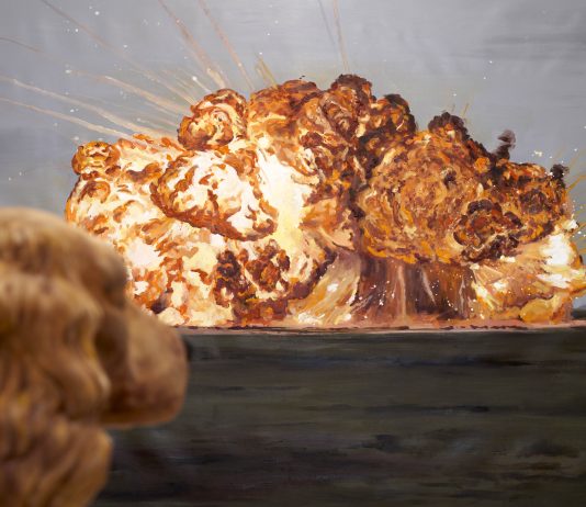 Escif e la ferita di Fukushima, arte e responsabilità in mostra a Reggio Emilia escif mostra reggio emilia